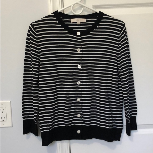 Striped cardigan - Picture 1 of 4